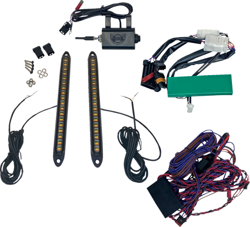 CUSTOM DYNAMICS LED Turn Signals - Front/Rear - RZR CD-SXS-RZRTRAIL