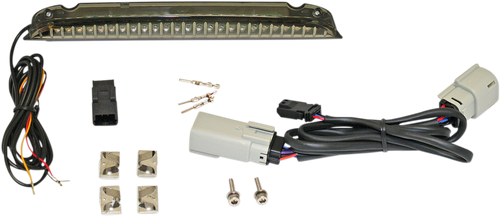 CUSTOM DYNAMICS Luggage Rack Light - Smoke CD-LR-04-S