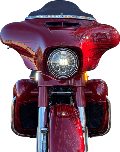 CUSTOM DYNAMICS Light Strip - Chrome PB-DS2-14-C