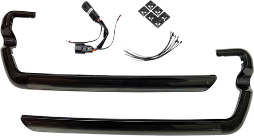CUSTOM DYNAMICS LED Saddlebag Light - Smoke - Black CD-SB-SIDE-SB