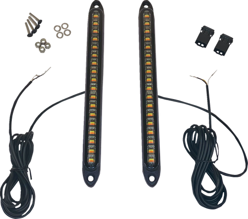 CUSTOM DYNAMICS Front Turn Signals - Universal CD-SXS-FTS-AW