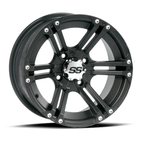ITP SS 212 14x6 / 4x110 BP / 4+2 Offset Black Wheel