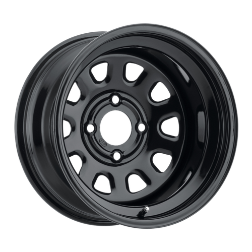 ITP Delta Steel 14x7 / 4x156 BP / 4+3 Offset Black Wheel