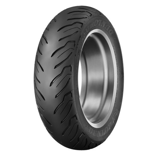 Dunlop AE2 rear tire, angled view