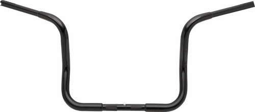FAT BAGGERS INC. 1-1/4" EZ Install Round Top Handlebar - 12" - Black 943012-B
