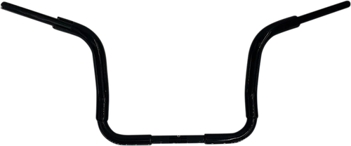 FAT BAGGERS INC. 1-1/2" EZ Install Rounded Top Handlebar - 12" - Black 813012-B