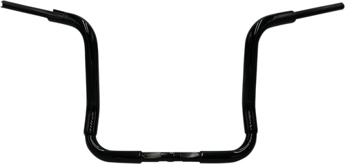 FAT BAGGERS INC. 1-1/2" EZ Install Rounded Top Handlebar - 14" - Black 813014-B