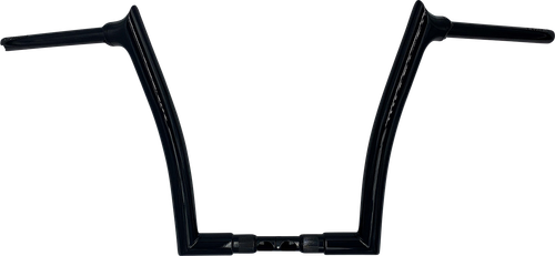 FAT BAGGERS INC. 1-1/2" EZ Install Pointed Top Handlebar - 14" - Black 816014-B