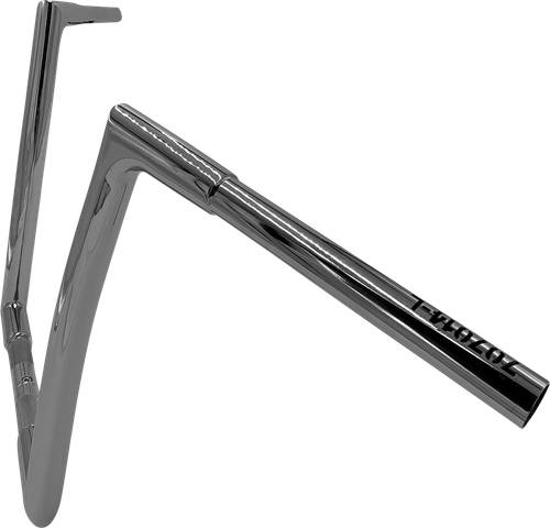 FAT BAGGERS INC. 1-1/4" EZ Install Flat Top Handlebar - 14" - Chrome 707014