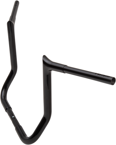 FAT BAGGERS INC. 1-1/4" EZ Install Pointed Top Handlebar - 14" - Black 905014-B