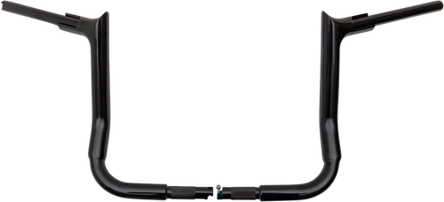 FAT BAGGERS INC. 1-1/2" EZ Install Pointed Top Handlebar - 12" - Black 805012-B