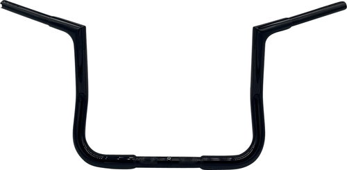 FAT BAGGERS INC. 1-1/4" EZ Install Flat Top Handlebar - 12" - Black 745012-B