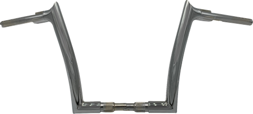 FAT BAGGERS INC. 1-1/2" EZ Install Pointed Top Handlebar - 12" - Chrome 848012