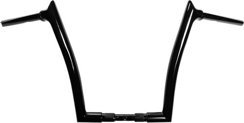 FAT BAGGERS INC. 1-1/2" EZ Install Pointed Top Handlebar - 14" - Black 806014-B