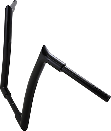 FAT BAGGERS INC. 1-1/2" EZ Install Pointed Top Handlebar - 16" - Black 807016-B