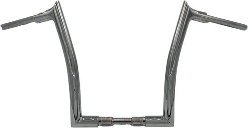 FAT BAGGERS INC. 1-1/2" EZ Install Pointed Top Handlebar - 14" - Chrome 808014