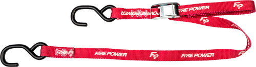 1" Tie Down Red 2/Pk