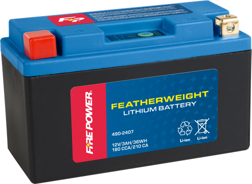 Featherweight Lithium Battery 180 Cca 12v/36wh