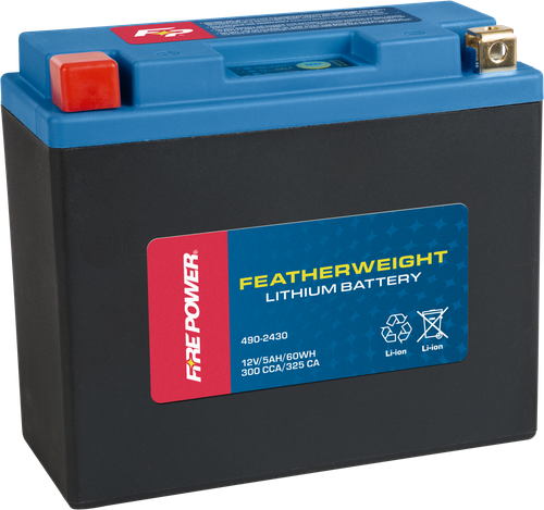 Featherweight Lithium Battery 300 Cca 12v/60wh