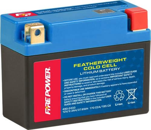 Coldweather Lithium Battery 170 Cca 12v/27.6wh