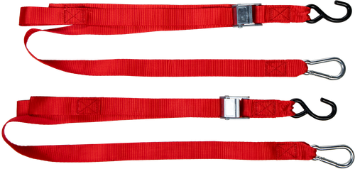 1.5" X 6' Tie Down Soft Tie Red 2/Pk