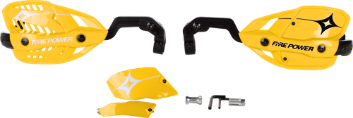 1 1/8" Closed Handguard Yellow