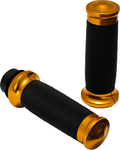 PERFORMANCE MACHINE (PM) Contour Color Grips - TBW - Gold 0063-2104M-G
