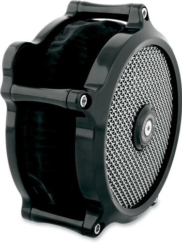 PERFORMANCE MACHINE (PM) Super Gas Air Cleaner Kit - Black 0206-2150-B