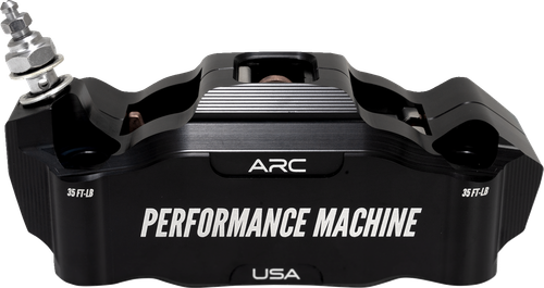 PERFORMANCE MACHINE (PM) Radial Mount Caliper - Front Left - Black Anodized 0052-2427-MB