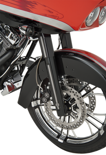 PERFORMANCE MACHINE (PM) Fork Slider Covers - Contrast Cut - Tech 0208-2045-BM