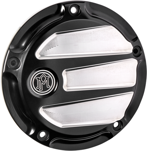 PERFORMANCE MACHINE (PM) Derby Cover - Scallop - Black/Contrast Cut™ 0177-2075M-BM