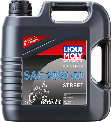 LIQUI MOLY H-D® Synthetic 4T Street Oil - 20W-50 - 4 Liter 20102