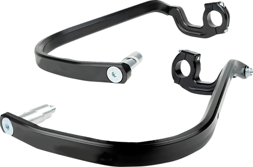 MOOSE OFFROAD Evo 2 Black Debris Deflectors with Tapered Clamp Set 50-5218B