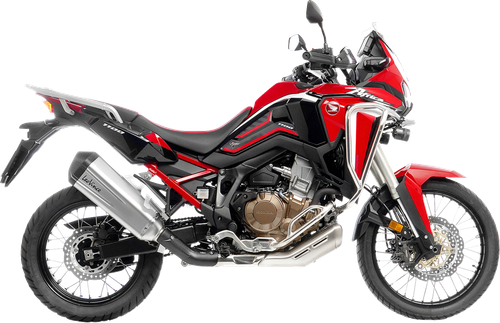 LEOVINCE LV-12 R Slip-On Muffler - Stainless Steel - Honda CRF1100 15311U