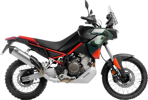 LEOVINCE LV-14 Slip-On Muffler - Stainless Steel - Aprilia Tuareg 660 15626U