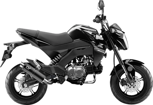 LEOVINCE GP Corsa Exhaust System - Black Edition - Z 125 3394BU