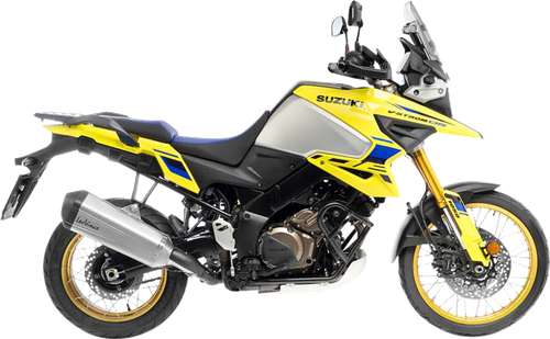LEOVINCE LV-12 R Slip-On Muffler - Stainless Steel - V-Strom 1050 15315U