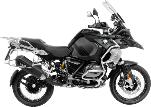 LEOVINCE LV-12 R Slip-On Muffler - Black - BMW R 1200 GS 15310BU