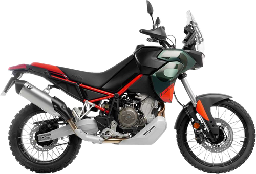 LEOVINCE LV-14 Slip-On Muffler - Titanium - Aprilia Tuareg 660 15626TU
