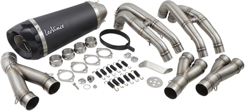 LEOVINCE Factory S Exhaust - Carbon Fiber - YZF-R6 8482SNU