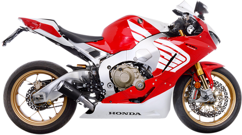 LEOVINCE LV-10 Slip-On Muffler - Black Stainless Steel - CBR1000RR 15207BU
