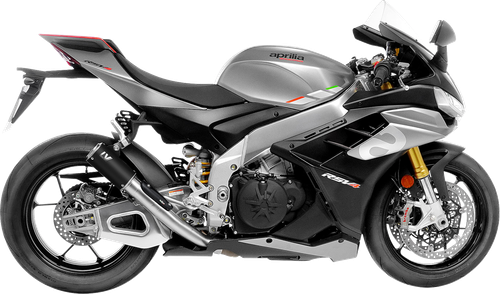 LEOVINCE LV Corsa S Black Edition Slip-On Muffler - Aprilia RSV4 Tuono V4 15401SBU