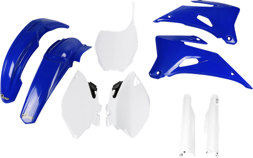 UFO Body Kit - Blue/White OEM '06-'09 - Yamaha - YZ '08-'09 YAKIT305F@999