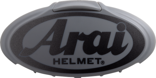 ARAI HELMETS 3D Arai Logo Duct - Metal Silver/Gray 102111