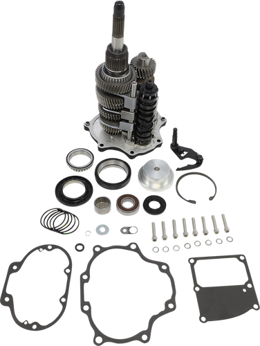BAKER DRIVETRAIN Gear Set - 7-Speed/Transmission - Polished DD7-M802