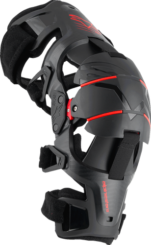 ALPINESTARS RK-1 Plasma Knee Braces - Black/Red - L/XL 6501725-13-LXL