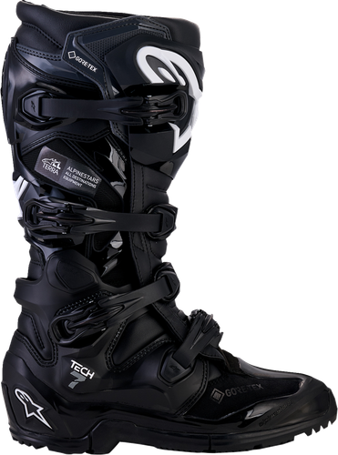 ALPINESTARS Tech 7 Enduro Gore-Tex® Boots - Black/Dark Gray - US 13 / EU 48 2030127-111-13