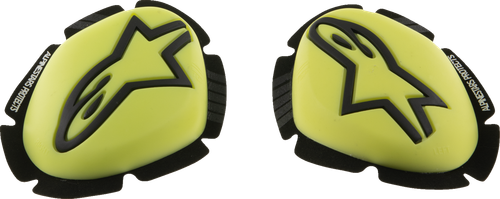 ALPINESTARS GP Plus Knee Sliders - Yellow Fluo/Black 6400226-551
