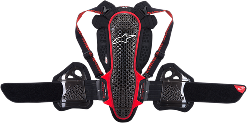 ALPINESTARS Nucleon KR-3 Back Protector - Black/Red - XL 6504718-13-XL