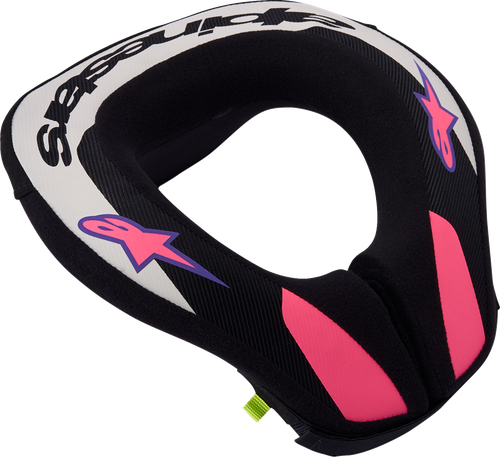 ALPINESTARS Youth Sequence Neck Roll - Black/Light Gray/Purple - S/M 6741018-1568-S/M
